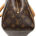 Handbag Deauville Brown Monogram Canvas