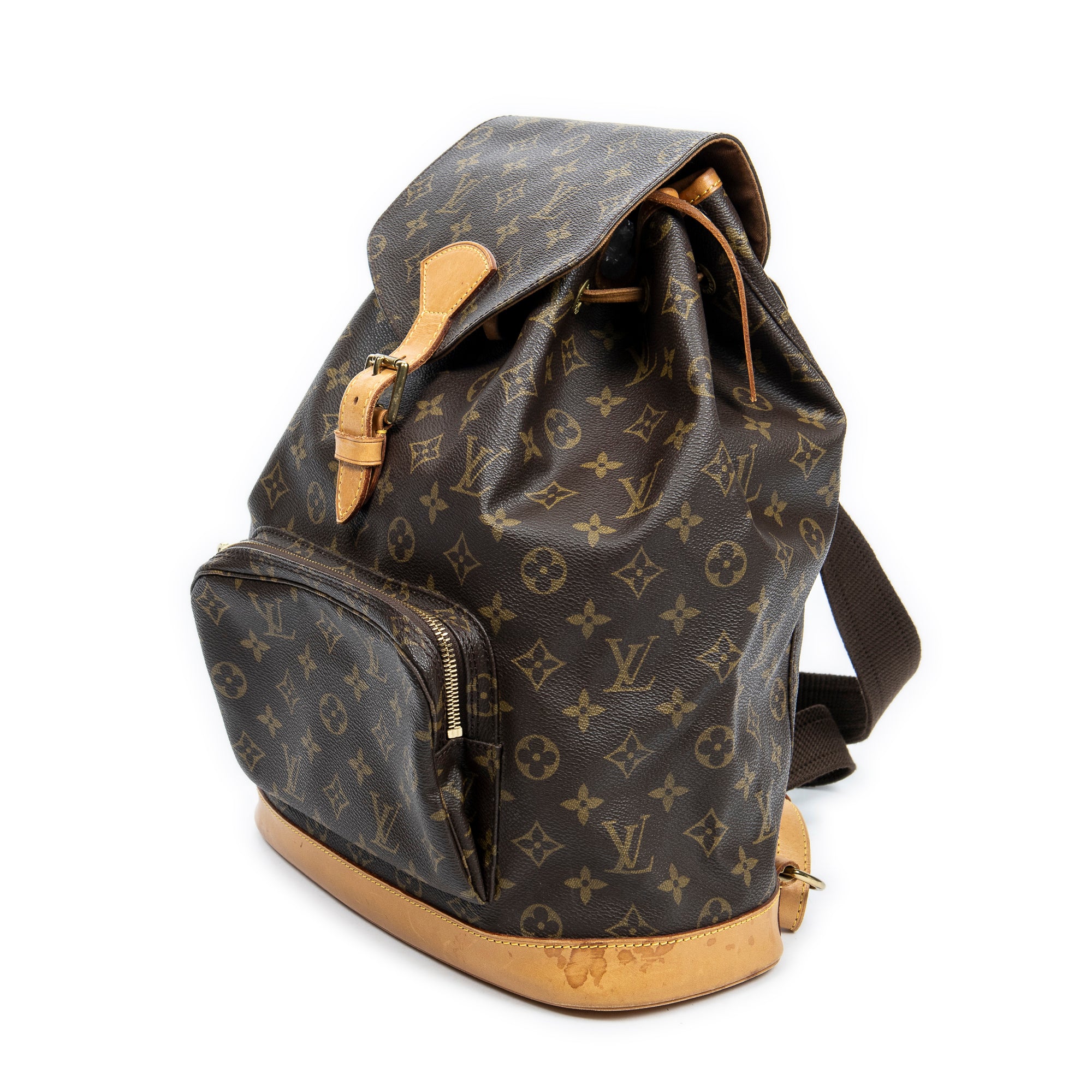 Backpack Montsouris GM Brown Monogram Canvas
