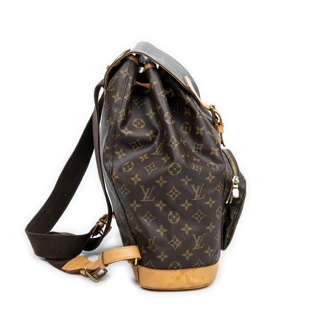 Backpack Montsouris GM Brown Monogram Canvas