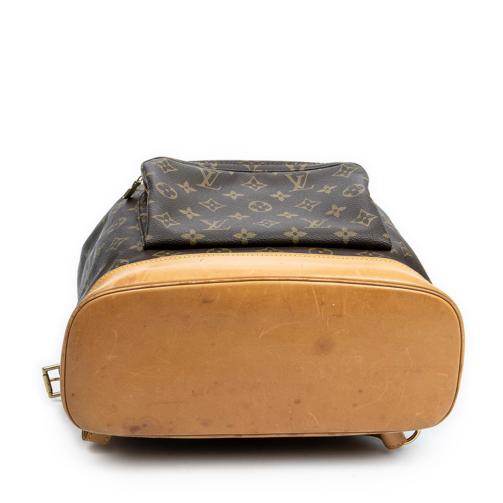 Backpack Montsouris GM Brown Monogram Canvas