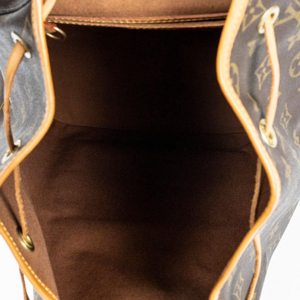 Backpack Montsouris GM Brown Monogram Canvas