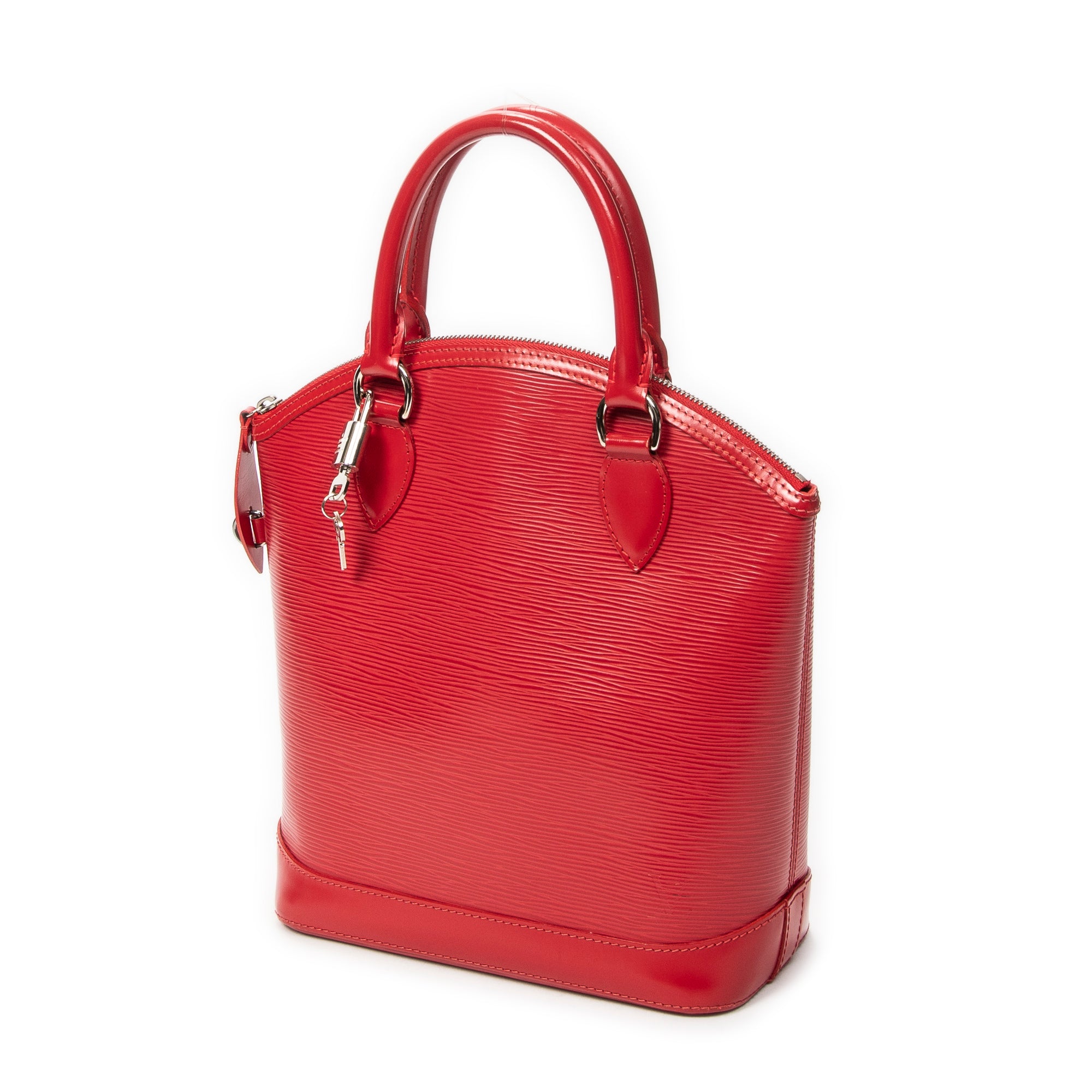 Handbag Lockit PM Red Epi