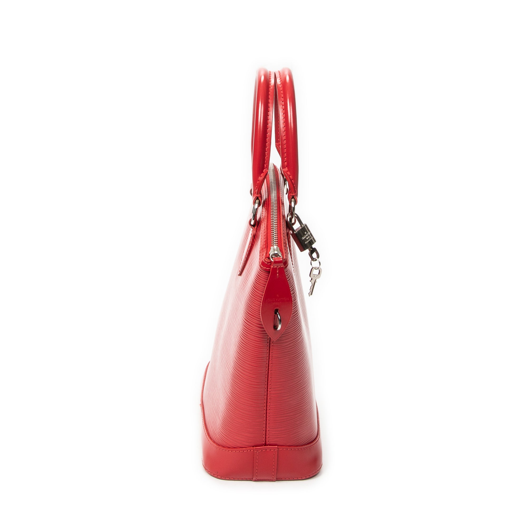 Handbag Lockit PM Red Epi