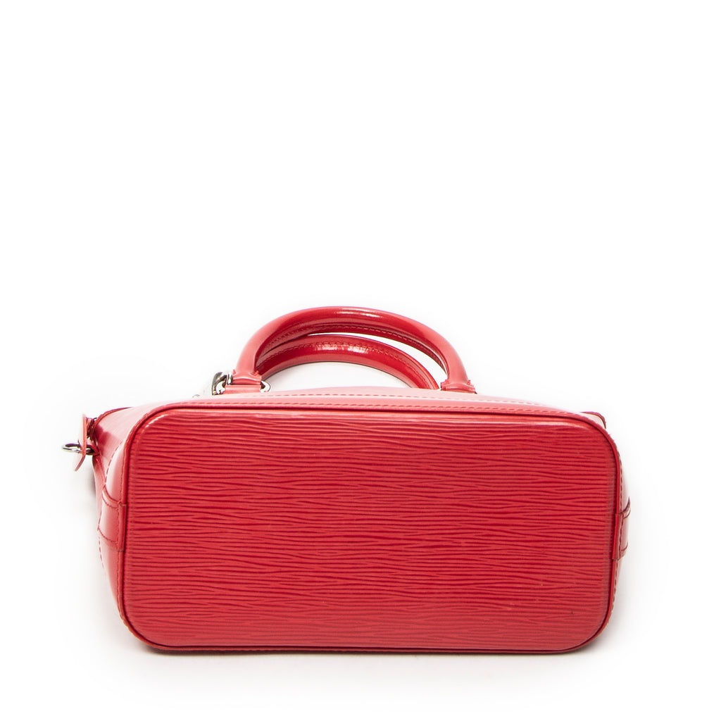 Handbag Lockit PM Red Epi