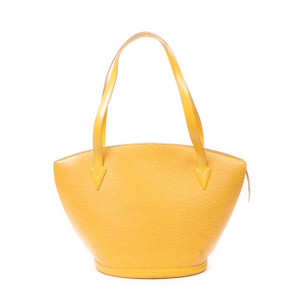 Shoulder Bag St-Jacques Shopping GM Yellow Epi