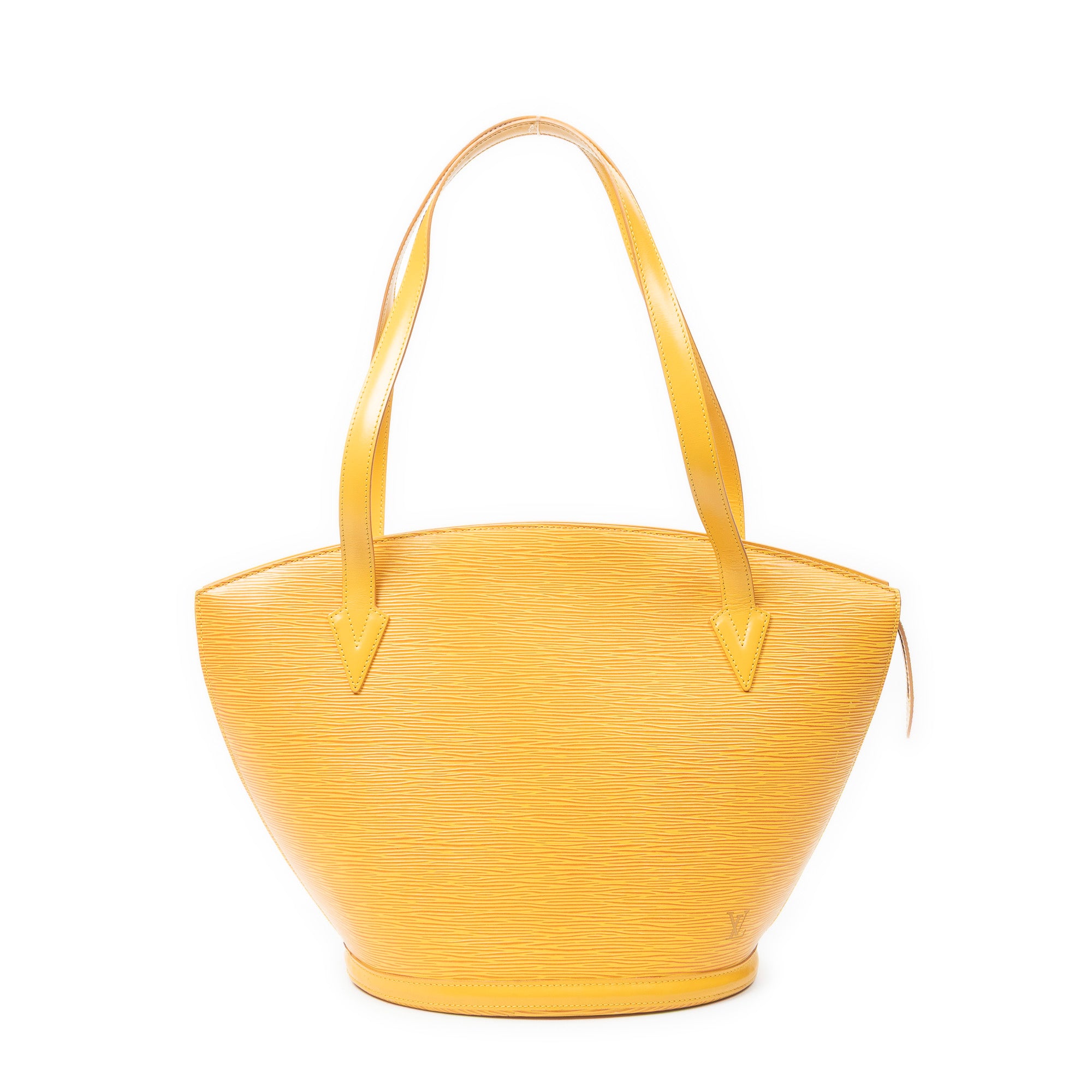 Shoulder Bag St-Jacques Shopping GM Yellow Epi