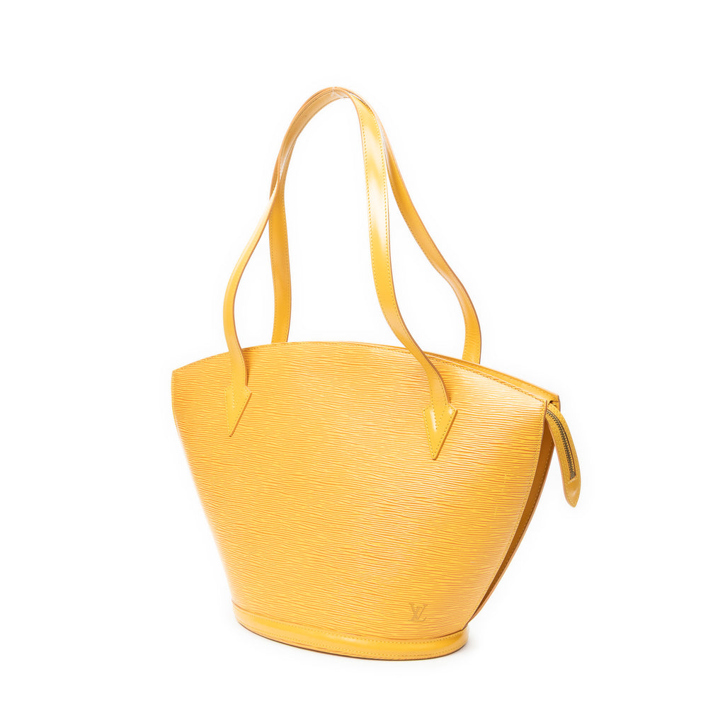 Shoulder Bag St-Jacques Shopping GM Yellow Epi