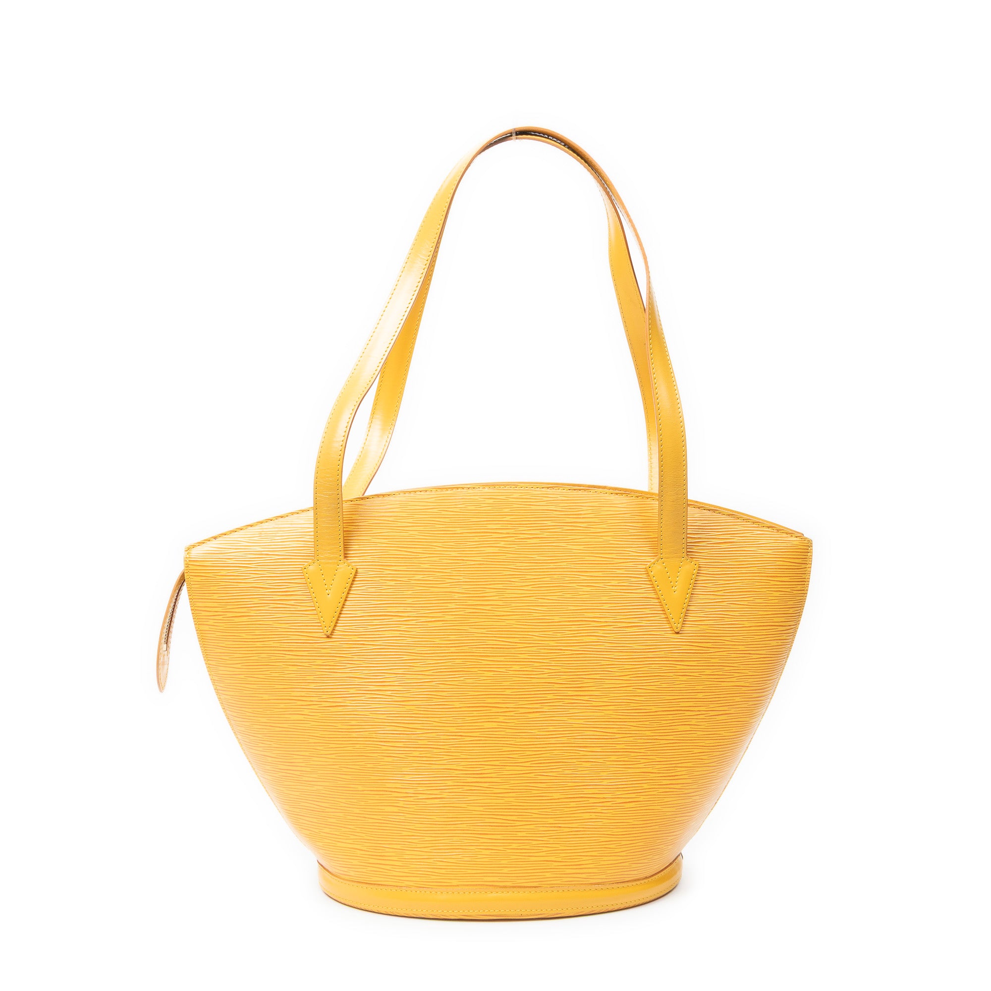 Shoulder Bag St-Jacques Shopping GM Yellow Epi