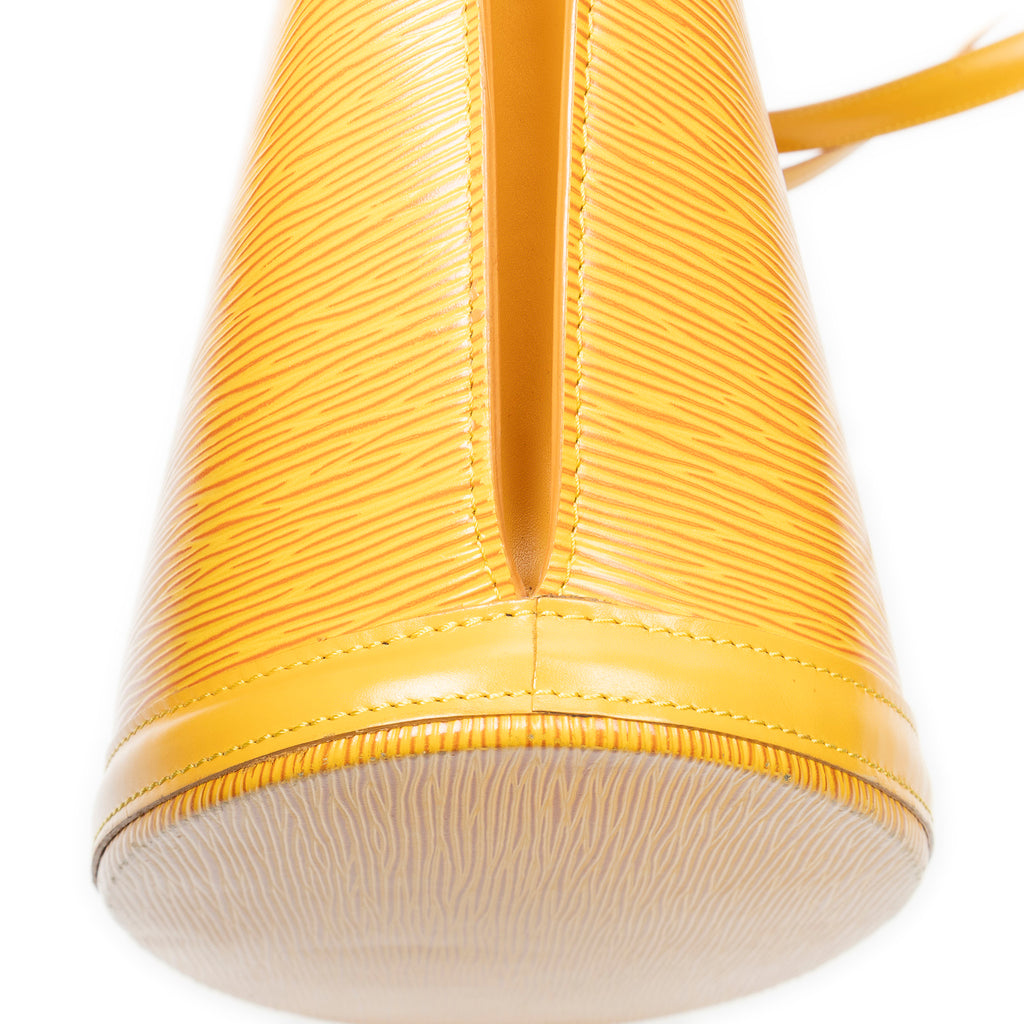 Shoulder Bag St-Jacques Shopping GM Yellow Epi