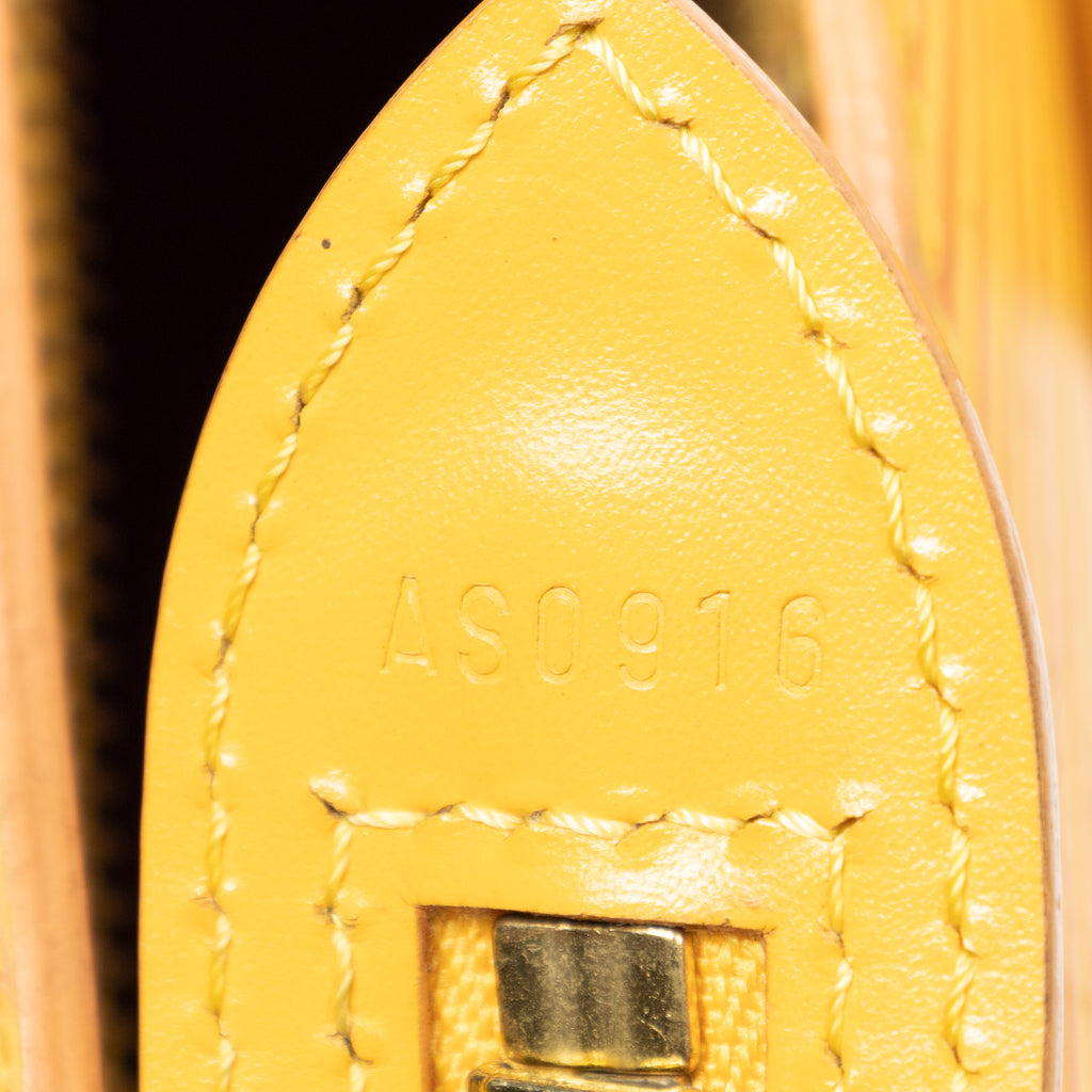 Shoulder Bag St-Jacques Shopping GM Yellow Epi