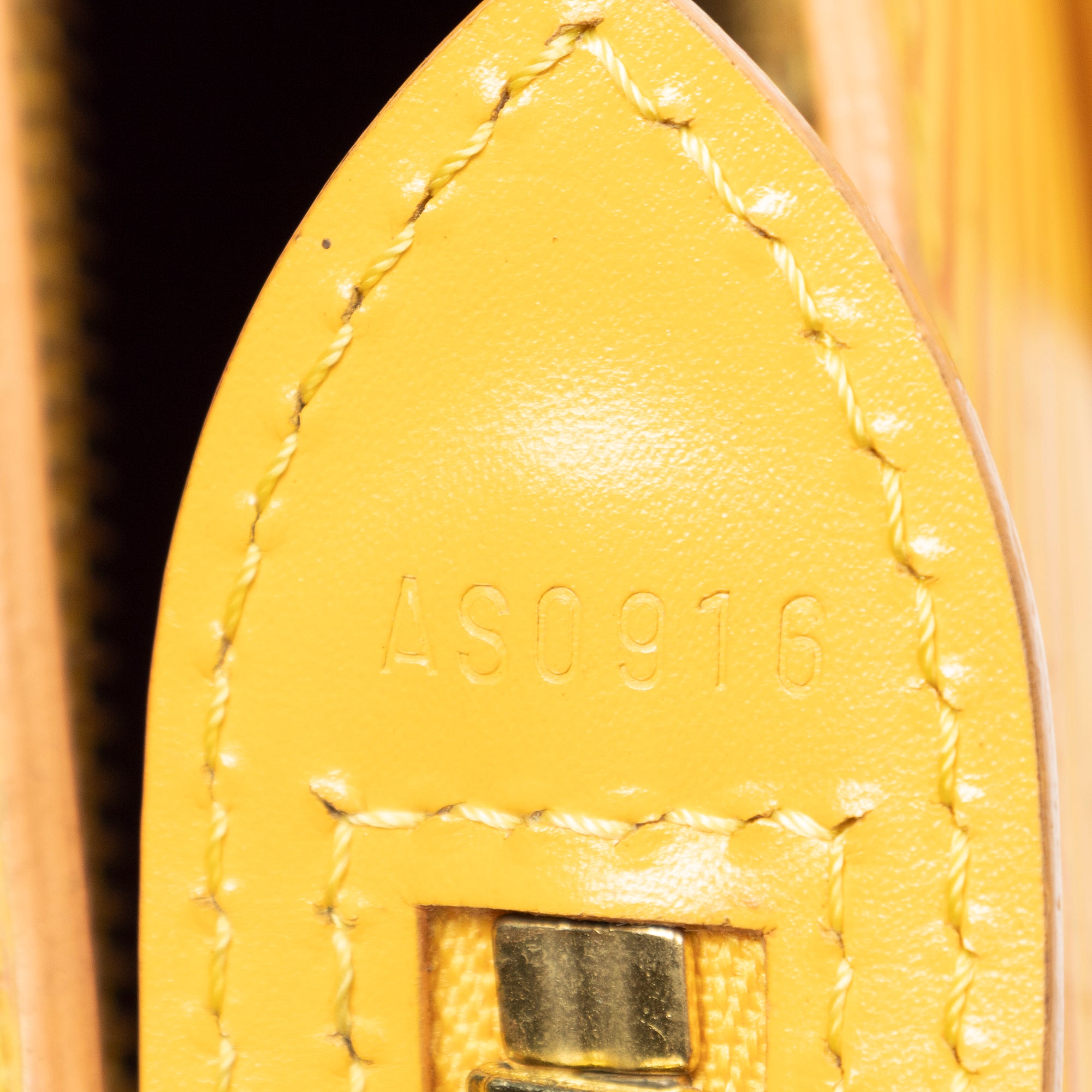 Shoulder Bag St-Jacques Shopping GM Yellow Epi