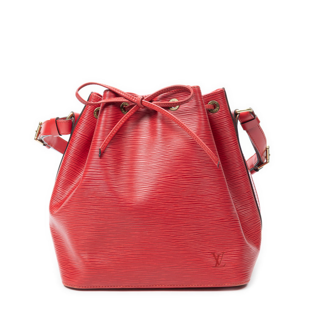 Shoulder Bag Noe PM Red Epi