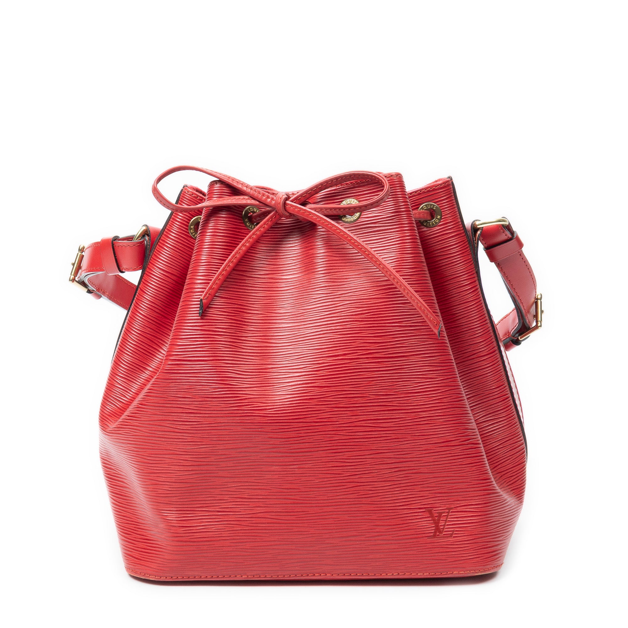 Shoulder Bag Noe PM Red Epi