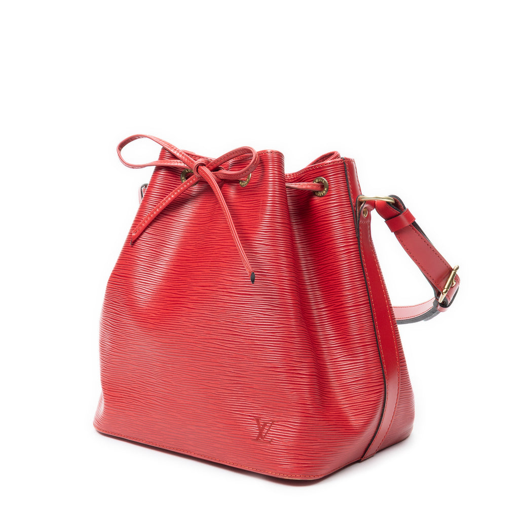 Shoulder Bag Noe PM Red Epi