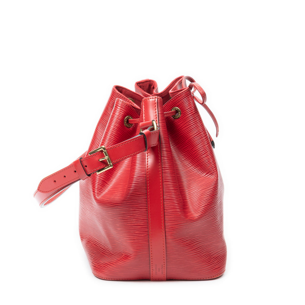 Shoulder Bag Noe PM Red Epi