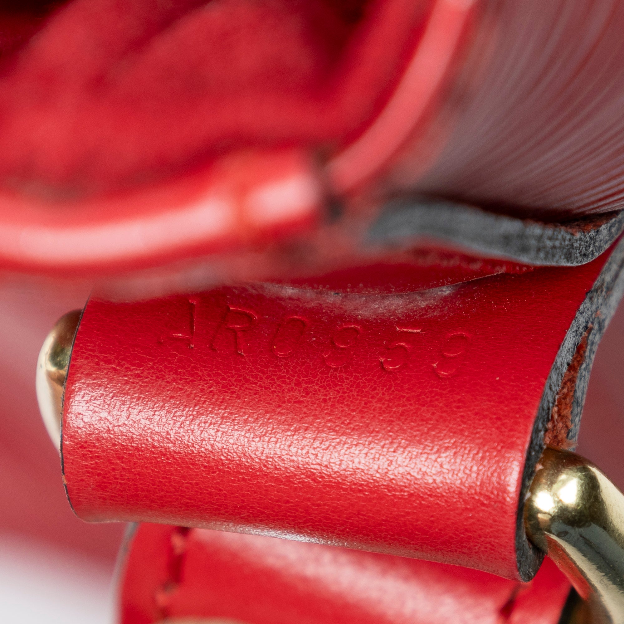 Shoulder Bag Noe PM Red Epi