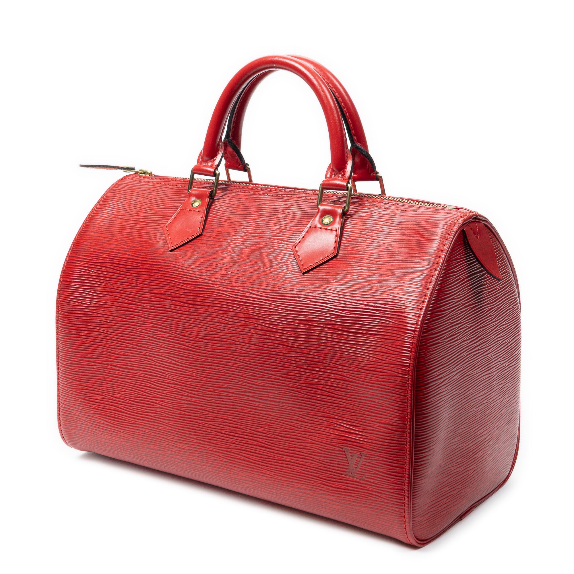 Handbag Speedy 30 Red Epi