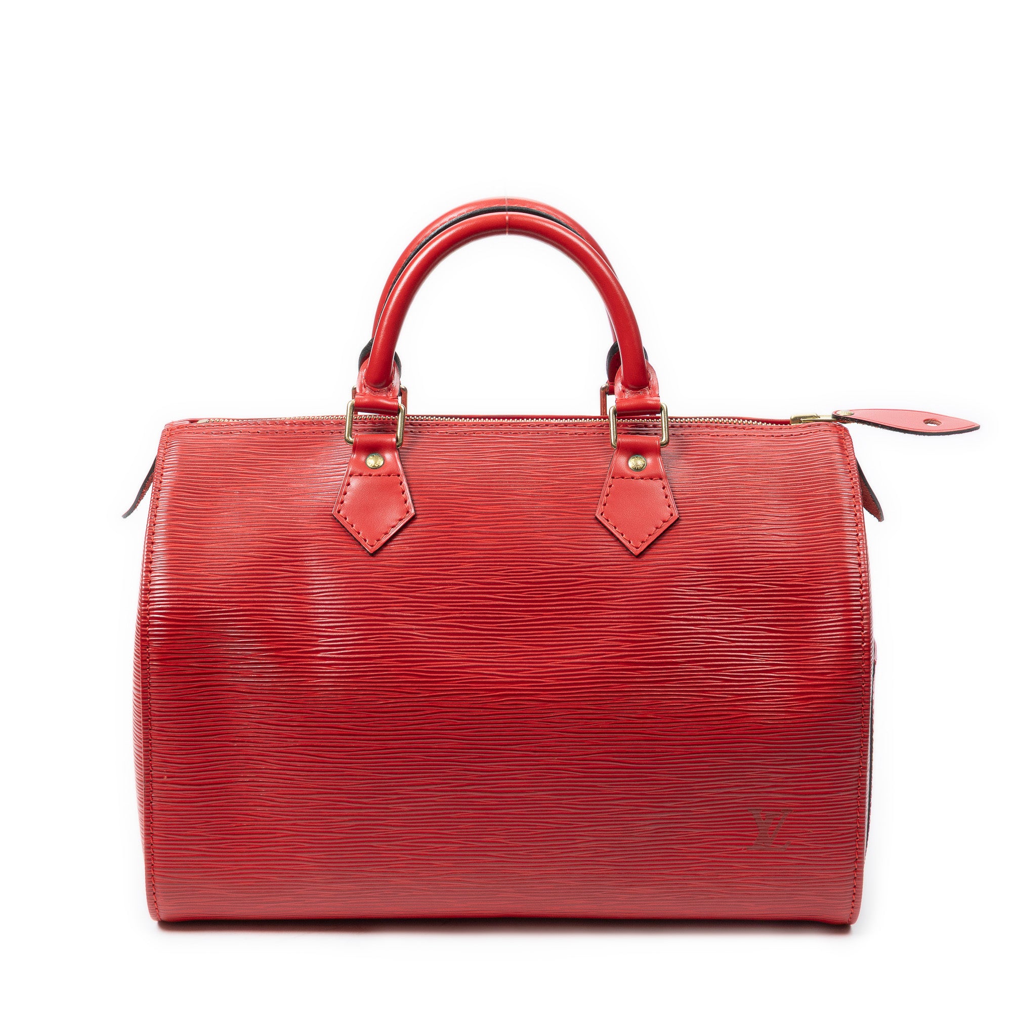 Handbag Speedy 30 Red Epi