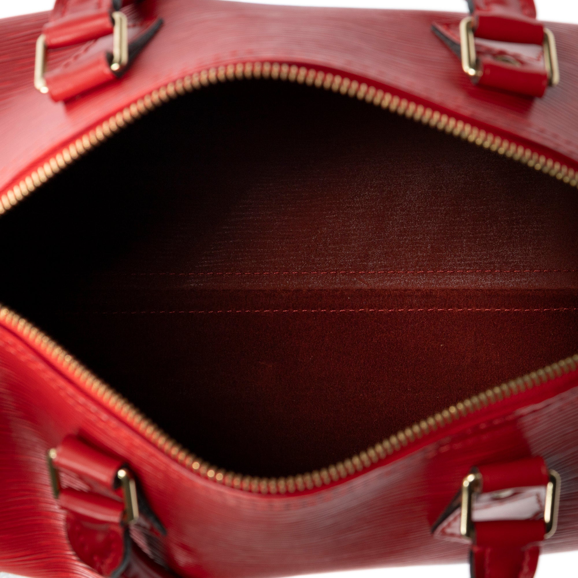 Handbag Speedy 30 Red Epi