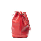 Sac Bandoulière Noé GM Cuir Épi Rouge