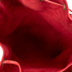Sac Bandoulière Noé GM Cuir Épi Rouge