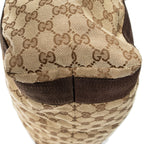 Shoulder Bag Open Shopper Tote Beige Monogrammed Canvas