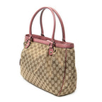 Shoulder Bag Medium Sukey Tote Beige Monogrammed Canvas