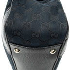 Shoulder Bag Medium Princy Tote Black Monogrammed Canvas
