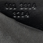 Shoulder Bag Zip Hobo Black Monogrammed Canvas