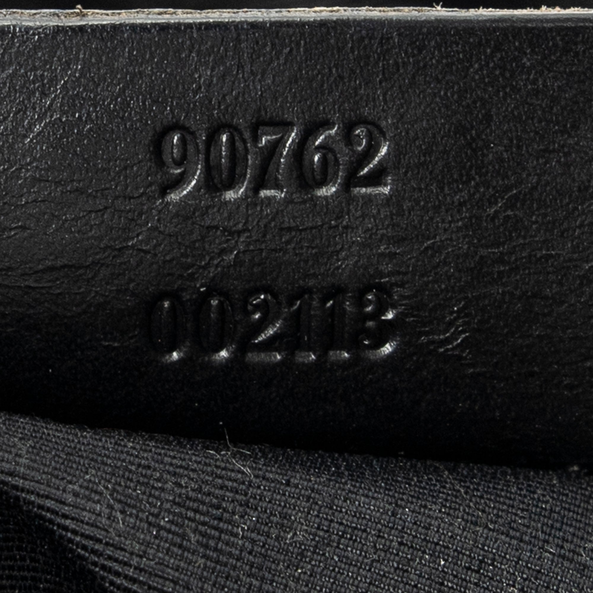 Shoulder Bag Double Pocket Messenger Black Monogrammed Canvas