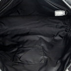 Shoulder Bag Web Medium Rubber Messenger Black Guccissima Leather
