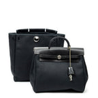 Backpack Herbag a Dos PM Black Toile Officier Canvas