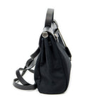 Backpack Herbag a Dos PM Black Toile Officier Canvas