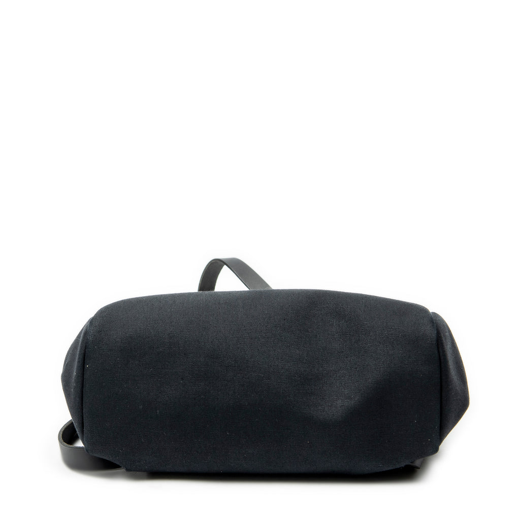 Backpack Herbag a Dos PM Black Toile Officier Canvas