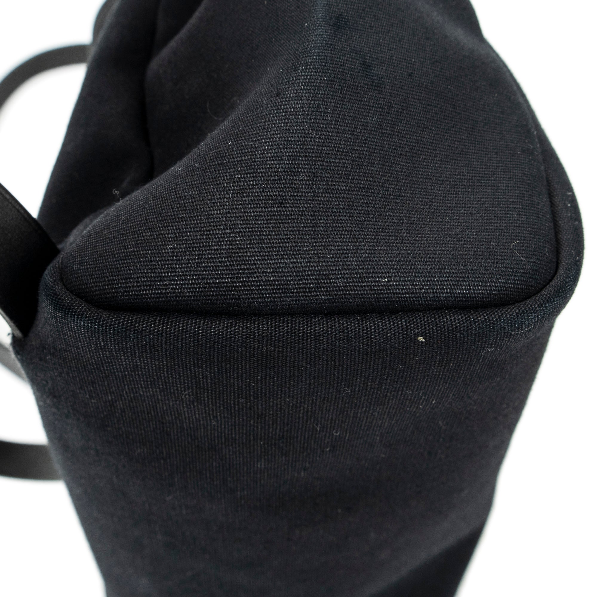 Backpack Herbag a Dos PM Black Toile Officier Canvas