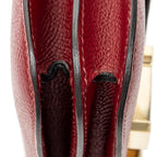Shoulder Bag Constance 18 Rouge Grenat Epsom Leather