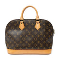 Handbag Alma PM Brown Monogram Canvas