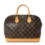 Handbag Alma PM Brown Monogram Canvas