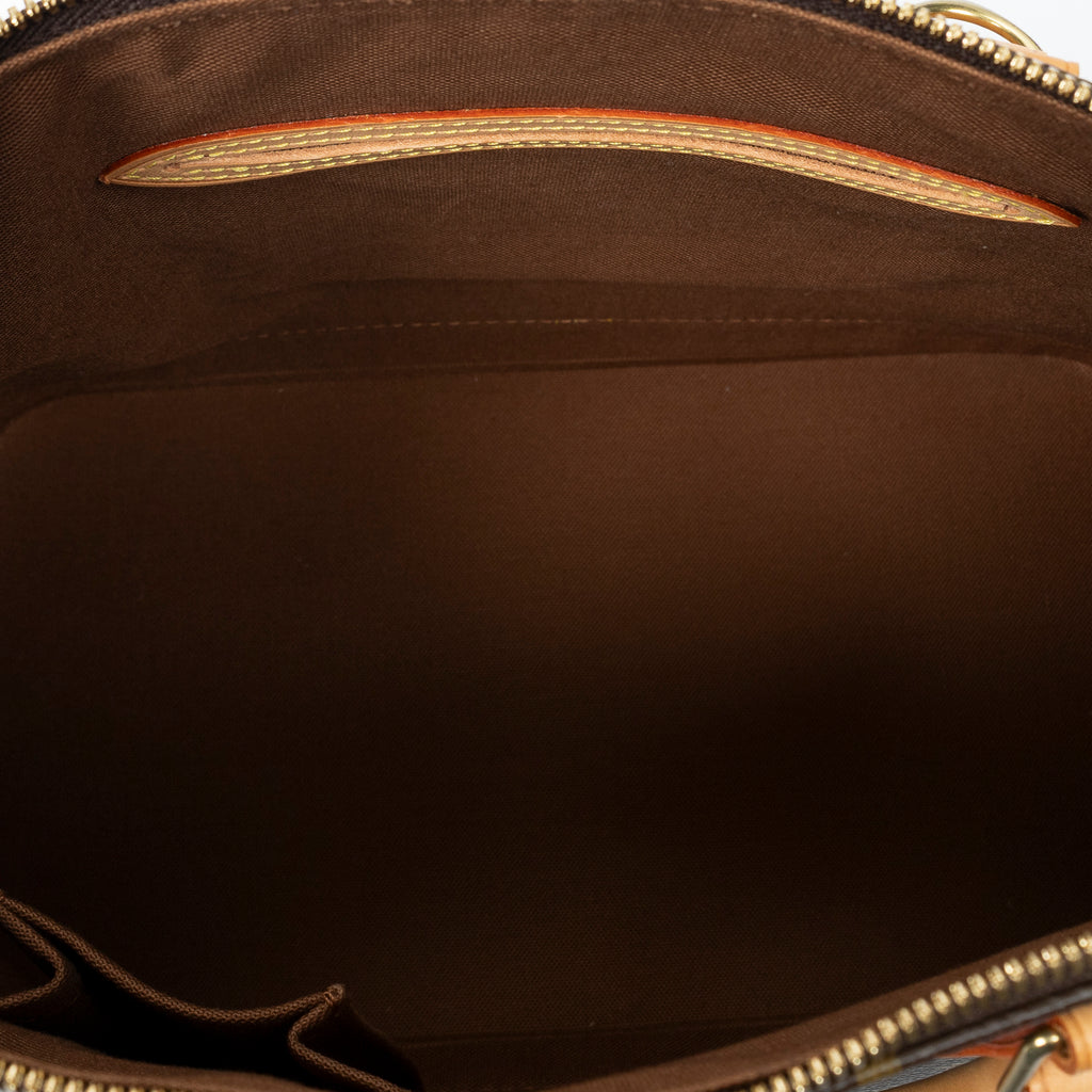 Handbag Alma PM Brown Monogram Canvas