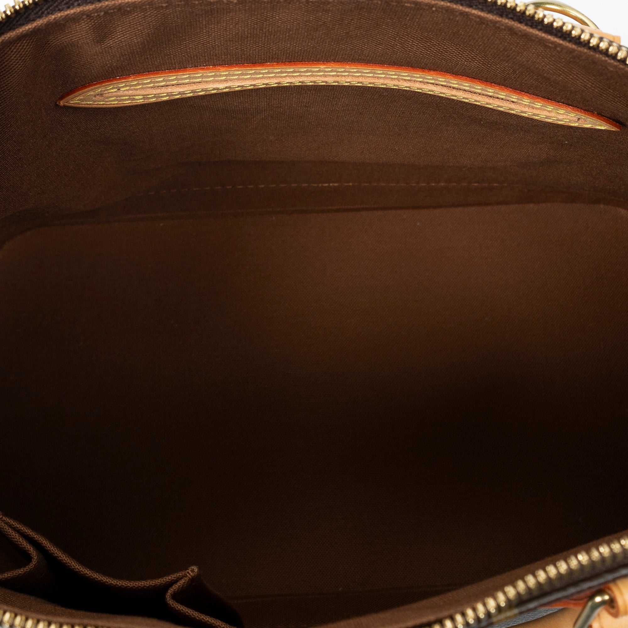 Handbag Alma PM Brown Monogram Canvas