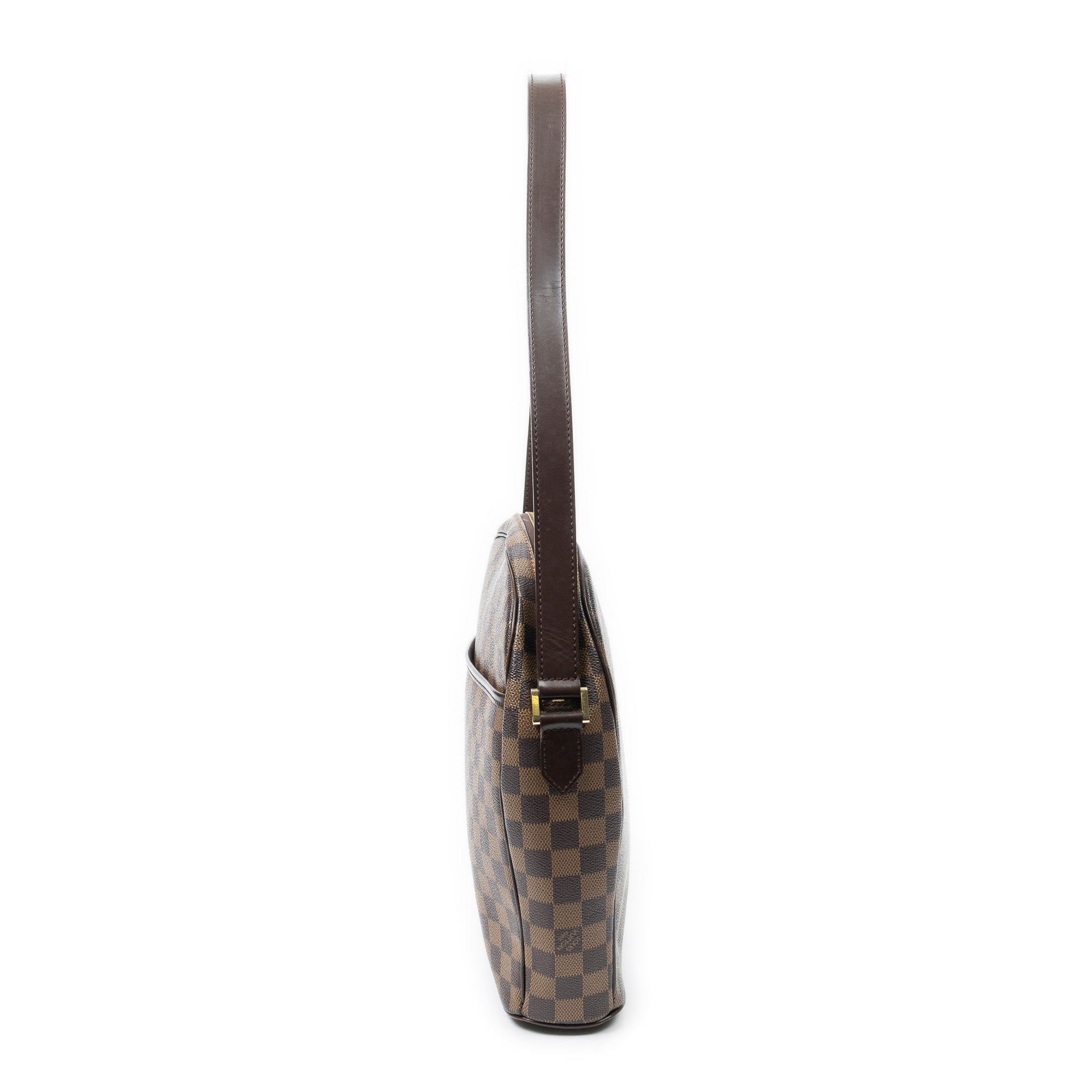 Shoulder Bag Ipanema GM Brown Damier Ebene