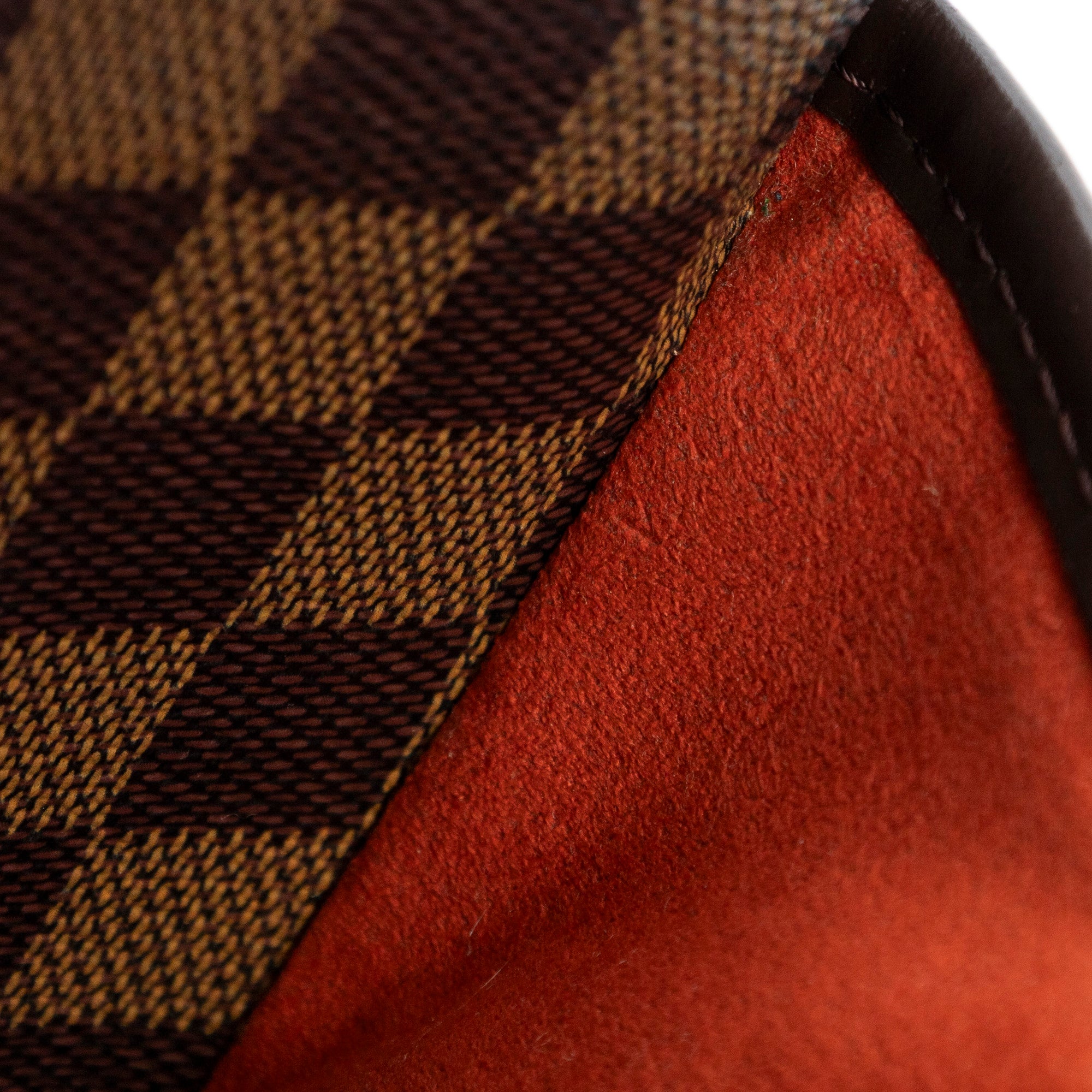 Shoulder Bag Ipanema GM Brown Damier Ebene