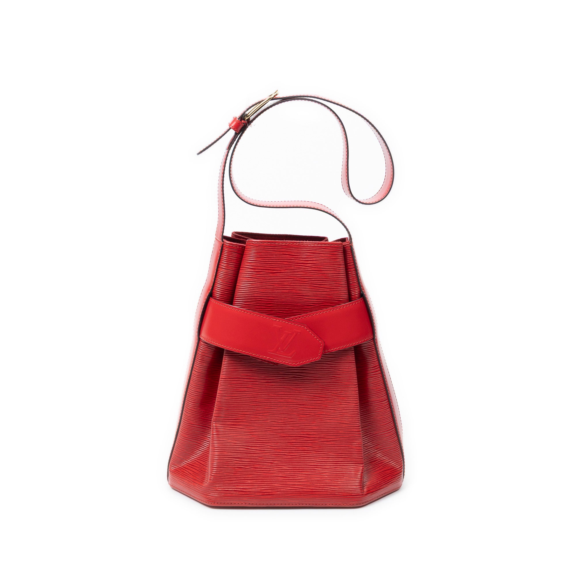 Shoulder Bag Sac D'Epaule PM Red Epi