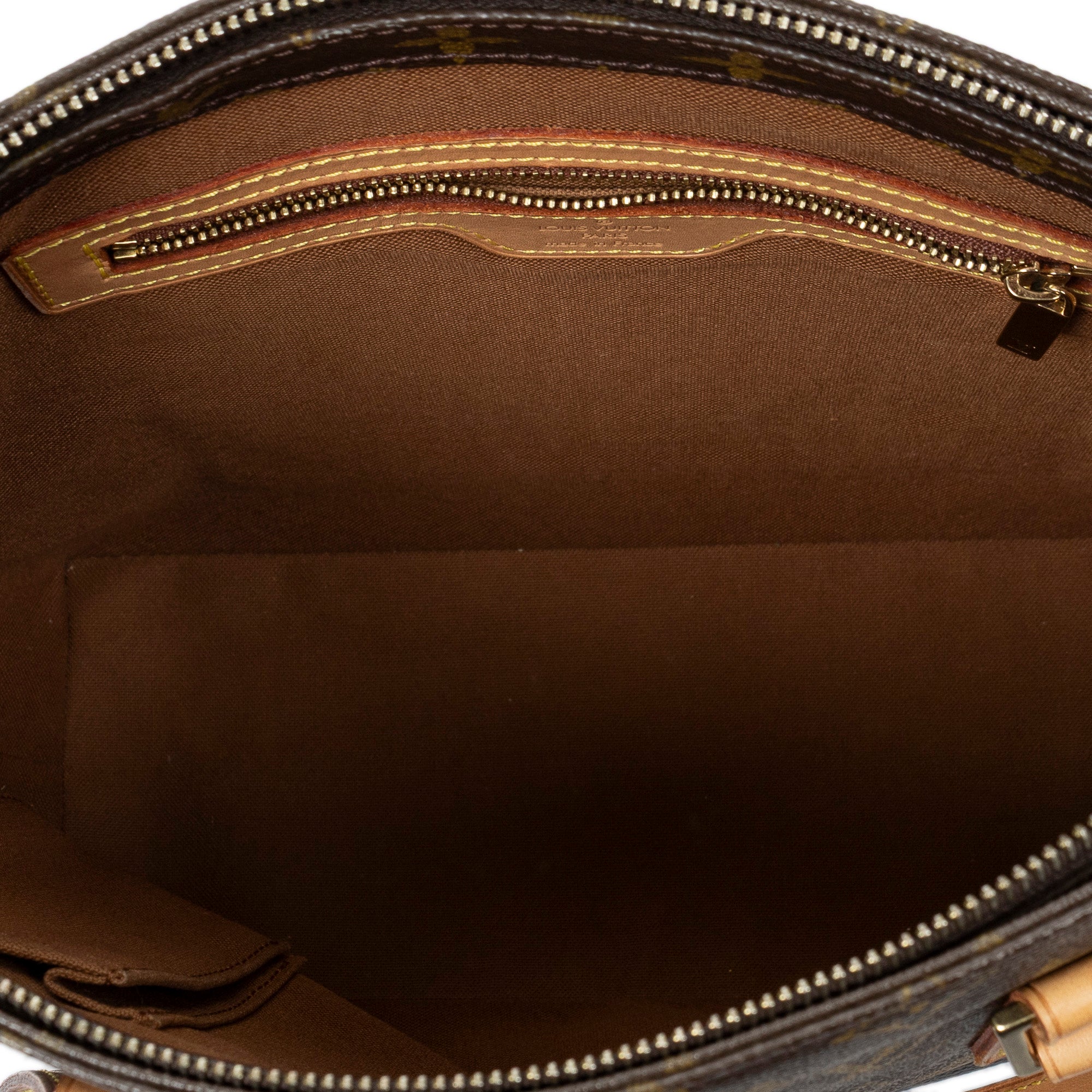 Shoulder Bag Cabas Piano Brown Monogram Canvas