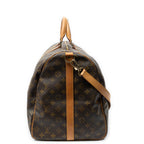 Travel Bag Keepall Bandouliere 60 Brown Monogram Canvas