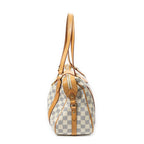 Shoulder Bag Stresa PM Ivory Damier Azur