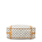 Shoulder Bag Stresa PM Ivory Damier Azur
