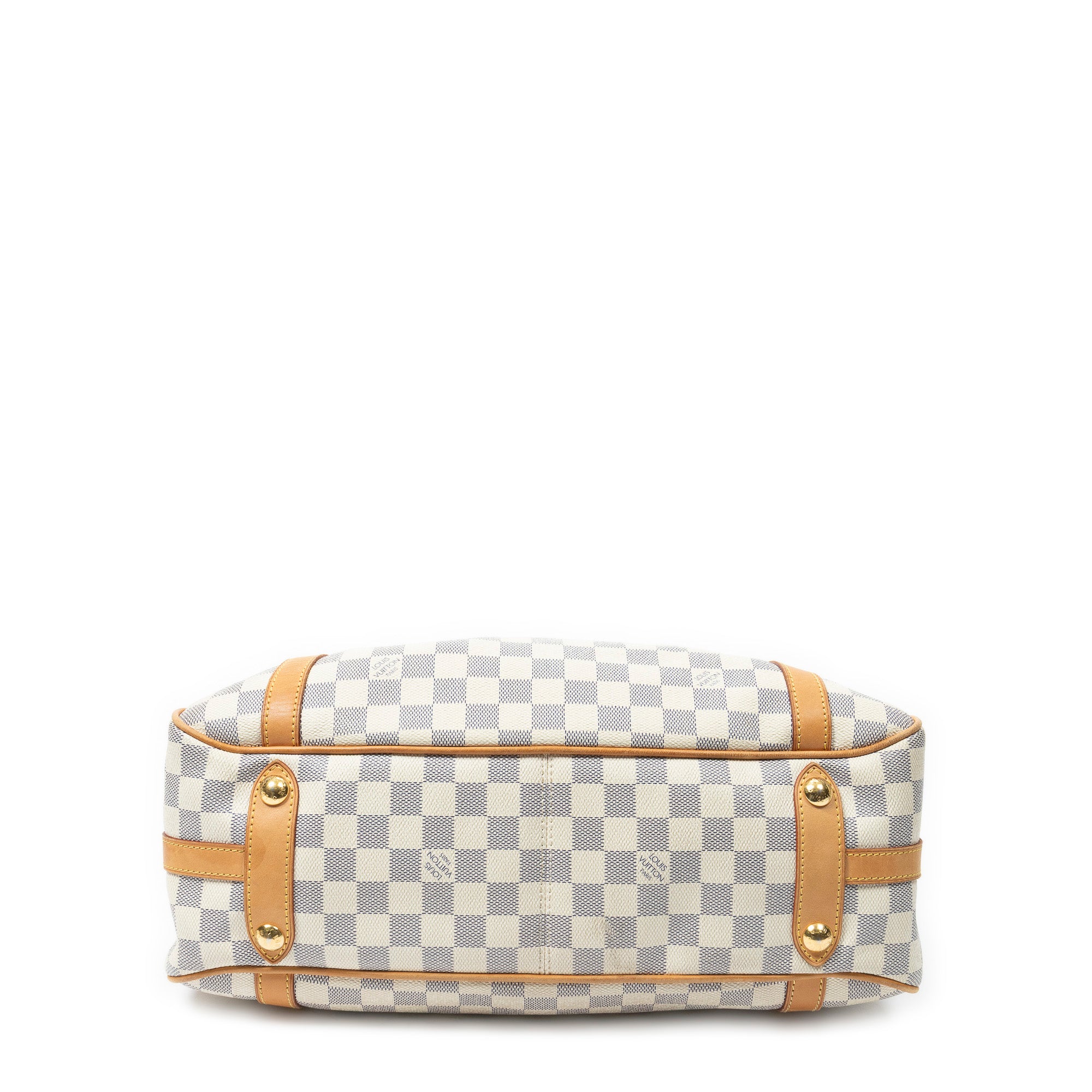 Shoulder Bag Stresa PM Ivory Damier Azur