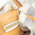 Shoulder Bag Stresa PM Ivory Damier Azur