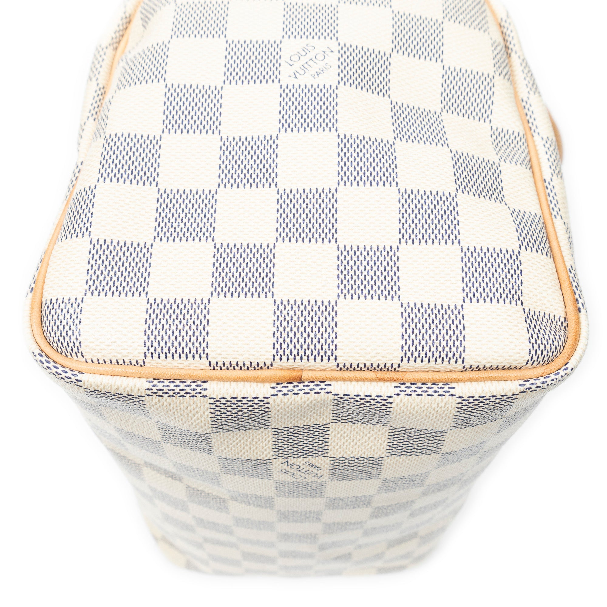 Handbag Speedy 25 Ivory Damier Azur